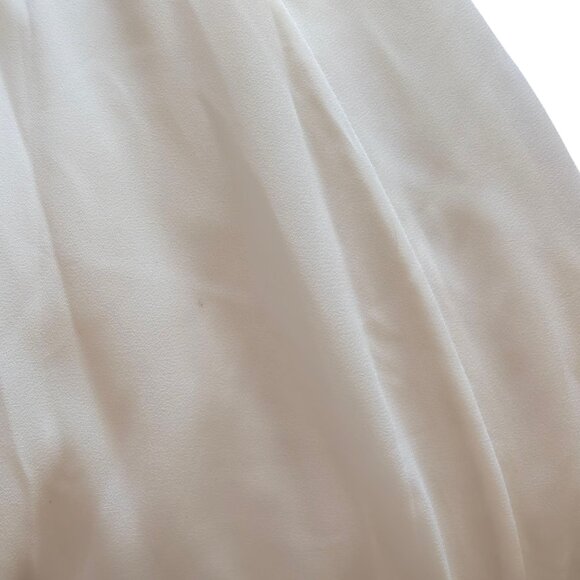 Galina David's Bridal Ivory Sleeveless Wedding Dress Gown 12 - Picture 10 of 16